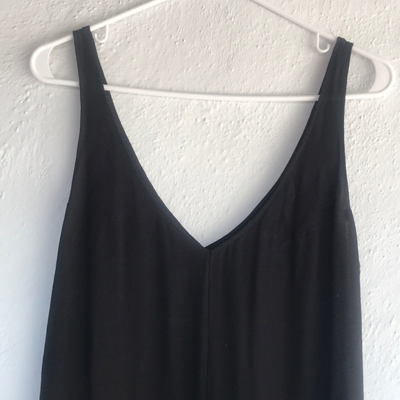 Reformation Black midi tank Dress, XS - Picture 3 of 8